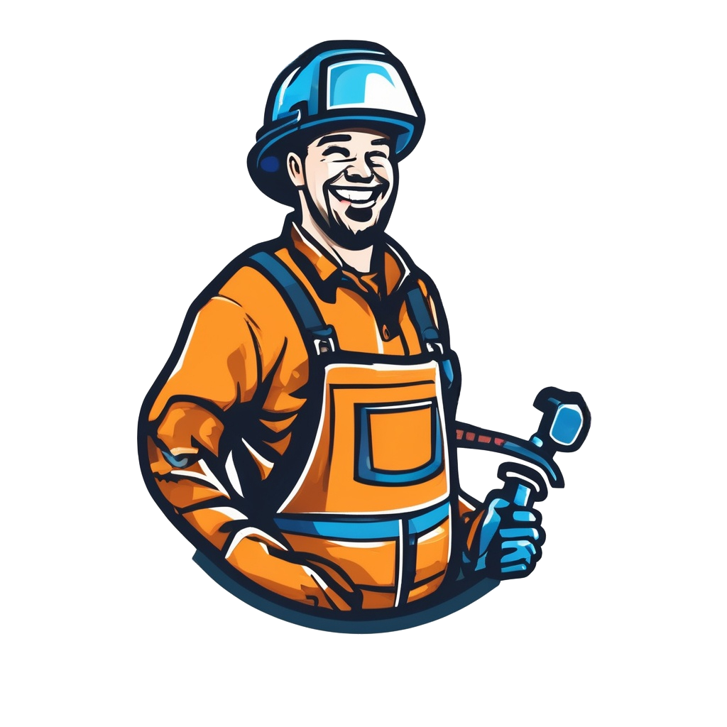 Friendly welder mascot - BetterWeld LLC